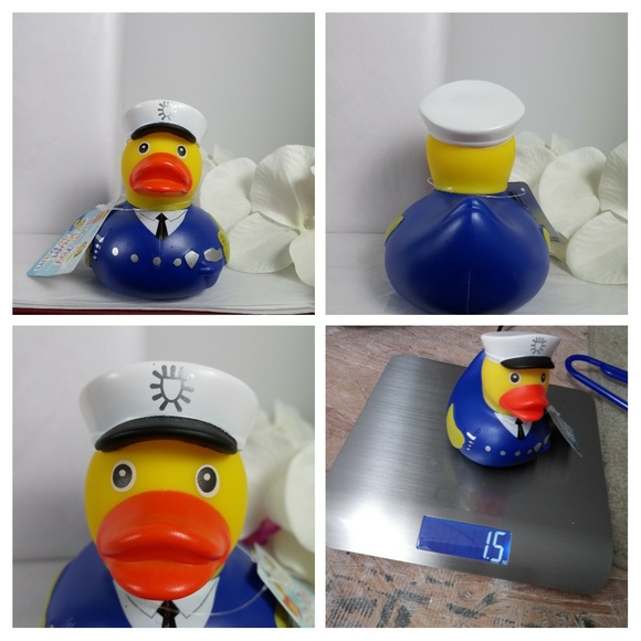 🎈4/$12 Police Man Novelty Rubber Ducky NEW - Picture 8 of 15